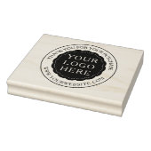 Small Business Custom Wood Art Stamp with Logo Gummistempel (Stempel)