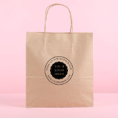 Small Business Custom Wood Art Stamp with Logo Gummistempel