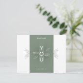 Small Business Danke Karte (Stehend Vorderseite)