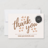 Small Business Danke Karte (Vorderseite)