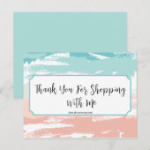 Small Business Danke Karte (Vorne/Hinten)