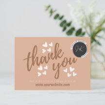 Small Business Danke Karte