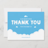 Small Business Danke Karte (Vorderseite)