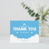 Small Business Danke Karte (Stehend Vorderseite)