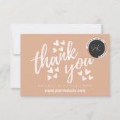 Small Business Danke Karte (Vorderseite)