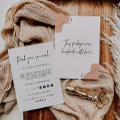 Small Business danke Kartenvorlage