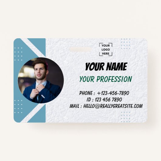 Small Business Employee ID Card Ausweis (Vorderseite)
