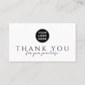 Small Business Marketing Customer Rabattkarte (Rückseite)