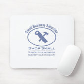 Small Business Samstag - Hardware blau Mousepad (Mit Mouse)