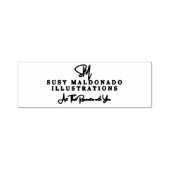 Small Business Self Inking Rubber Stamp Permastempel (Design)