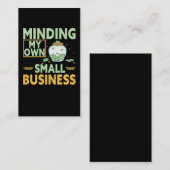Small Business Spaß Funny CEO Visitenkarte (Vorne/Hinten)