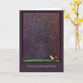 Small but NOT Insignifikant Karte (Gelbe Blume)