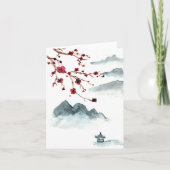 small Cherry Blossom Karte (Vorderseite)