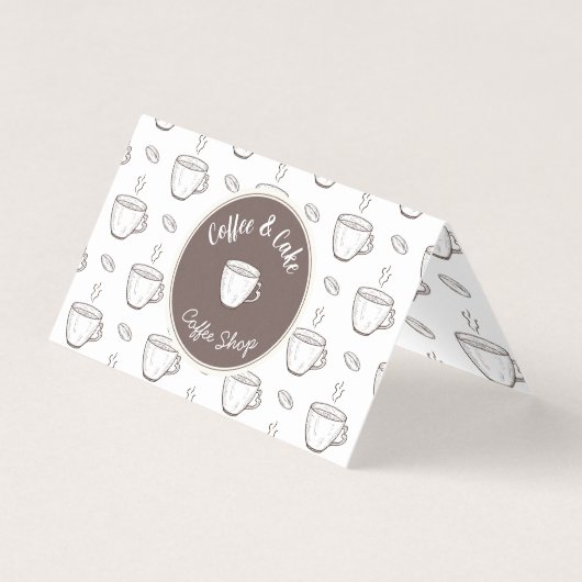 Small Coffee Shop Cottage Bag Topper (Vorderseite)