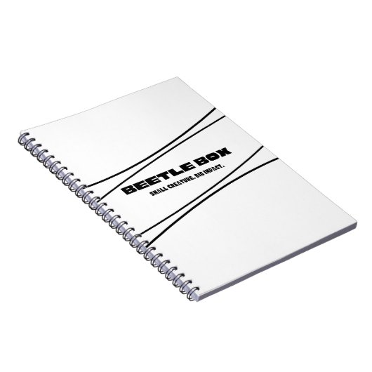 Small Creature. Big Impact Notebook Notizblock (Rechte Seite)