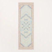 small+daintyCUSTOM NAME Delicate Seashell Yogamatte (Vorderseite)