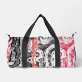 Small Duffel Bag – Abstract Land Duffle Bag (Vorderseite)