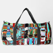 Small Duffel Bag – Collapse Reflection Abstract  Duffle Bag (Vorderseite)