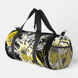 Small Duffel Bag – Owl Wisdom Night Sky Design Duffle Bag