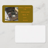 Small Engine Fix  Visitenkarte (Vorne/Hinten)