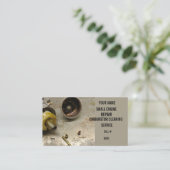 Small Engine Repair / Carburetor Cleaning  Visitenkarte (Stehend Vorderseite)