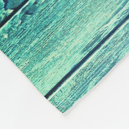 Small Fleece Blanket Custom Driftwood Beach (Ecke)