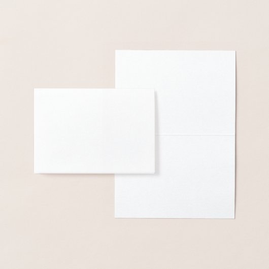 Small Foil Card 3.5x5 Perfekt für Notizen und Gesc Folienkarte (Anzeige)