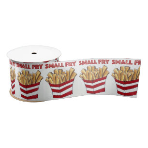 Small Fry Feinschmecker French Fries Food Baby Rib Satinband