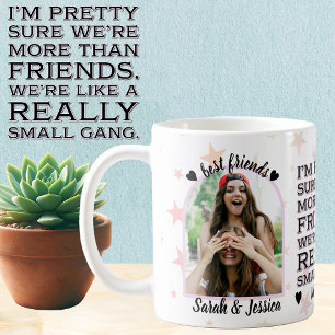 Small Gang Friendship Custom Foto Kaffeetasse