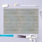 Small Green Harlequin Diamond Seidenpapier (Handwerk)