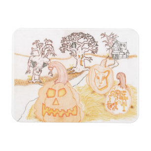 Small Halloween Magnet