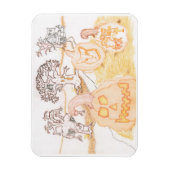 Small Halloween Magnet (Vertikal)