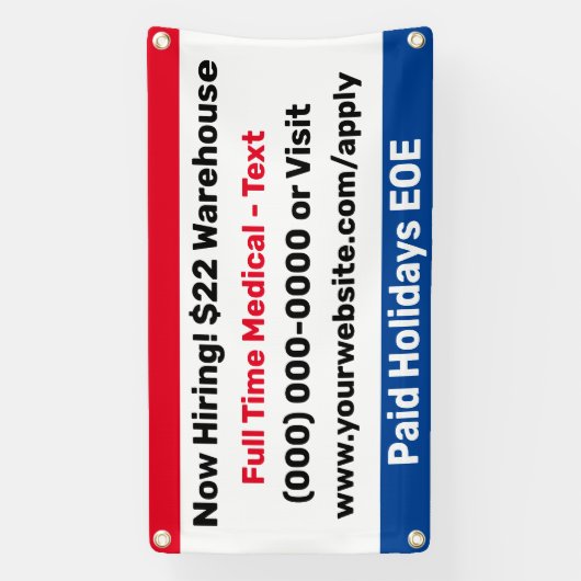 Small Hiring Building Banner (Vertikal)