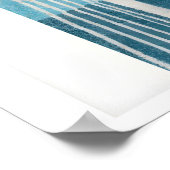 Small Houseplant in Sun - Matchbox Print Poster (Ecke)