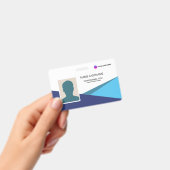 Small ID Card Identification Badge Ausweis (Handheld)
