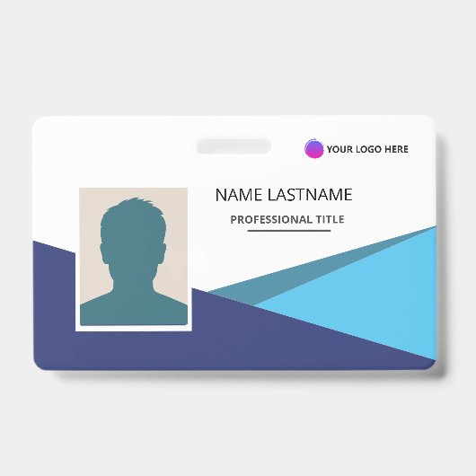Small ID Card Identification Badge Ausweis (Vorderseite)