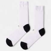 small logo printed socks socken (Linkes Detail)
