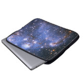 Small Magellanic Cloud Blue Celestial Foto Laptopschutzhülle (Vorne Knopf)