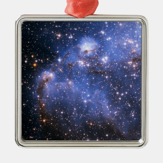 Small Magellanic Cloud Ornament Aus Metall (Vorne)