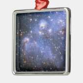 Small Magellanic Cloud Ornament Aus Metall (Links)