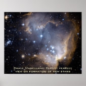Small Magellanic Cloud Poster Landschaft 20" x 16" (Vorne)