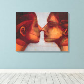 Small Mirror Twin 2003/07 Leinwanddruck (Insitu (Holzboden))