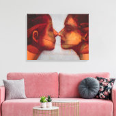 Small Mirror Twin 2003/07 Leinwanddruck (Insitu (Wohnzimmer))