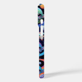 Small Multi-Coloured Aliens in Space Case-Mate iPhone Hülle (Rückseite / Links)