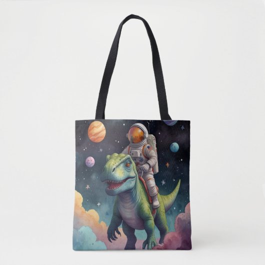 Small Multi-Coloured Aliens in Space Tasche (Vorderseite)