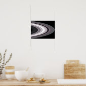 Small Particles in Saturn�s Rings Poster (Küche)