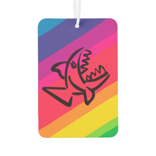 small shark autolufterfrischer (Rückseite)