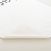 Small Sherpa Blanket mit hebräischem Namen Sherpadecke (3/4)