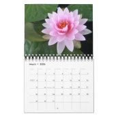 Small Size Exotic Flowers Calendar Kalender (Mär 2026)