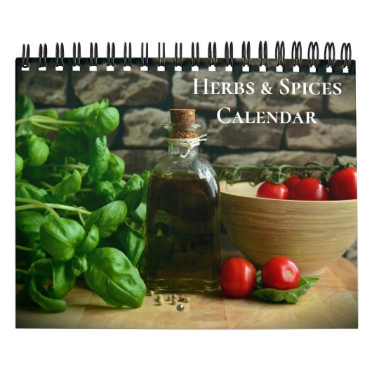 Small Size Herbs & Spices Calendar Kalender (Titelbild)